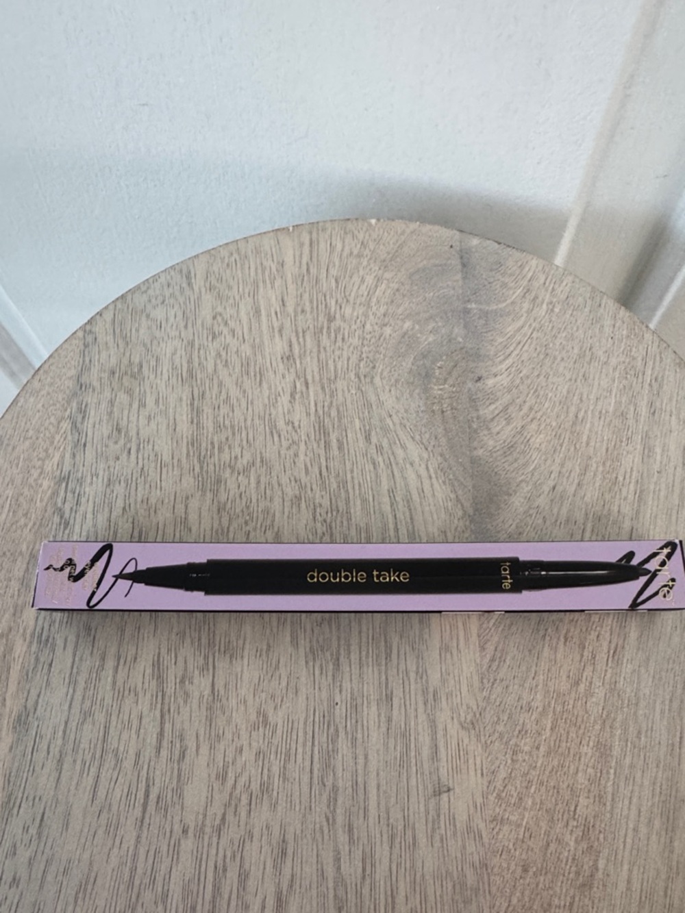 tarte Double Take Dual-Ended Black Liquid & Gel Pencil Crayon Eyeliner.
